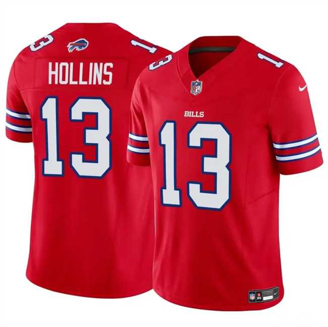 Men & Women & Youth Buffalo Bills #13 Mack Hollins Red 2024 F.U.S.E. Vapor Untouchable Limited Stitched Jersey,We sell and wholesale Men & Women & Youth Buffalo Bills #13 Mack Hollins Red 2024 F.U.S.E. Vapor Untouchable Limited Stitched Jersey on line form chian!